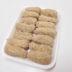 Croquetas caseras espinacas y queso cabra