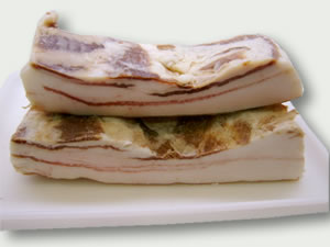 Panceta salada ibérica