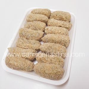 Croquetas caseras espinacas y queso cabra