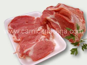 Cuello magro cerdo